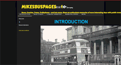 Desktop Screenshot of mikesbuspages.com